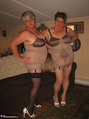 TAC Amateurs invite you to explore xxx pics with Girdle Goddess in girl on girl fun